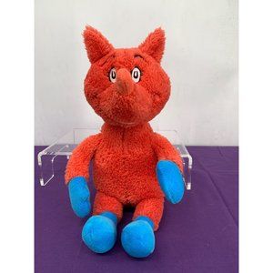 Kohl’s cares Dr. Seuss Fox In Socks Plush Stuffed Animal 15 Inches Red Fox Blue